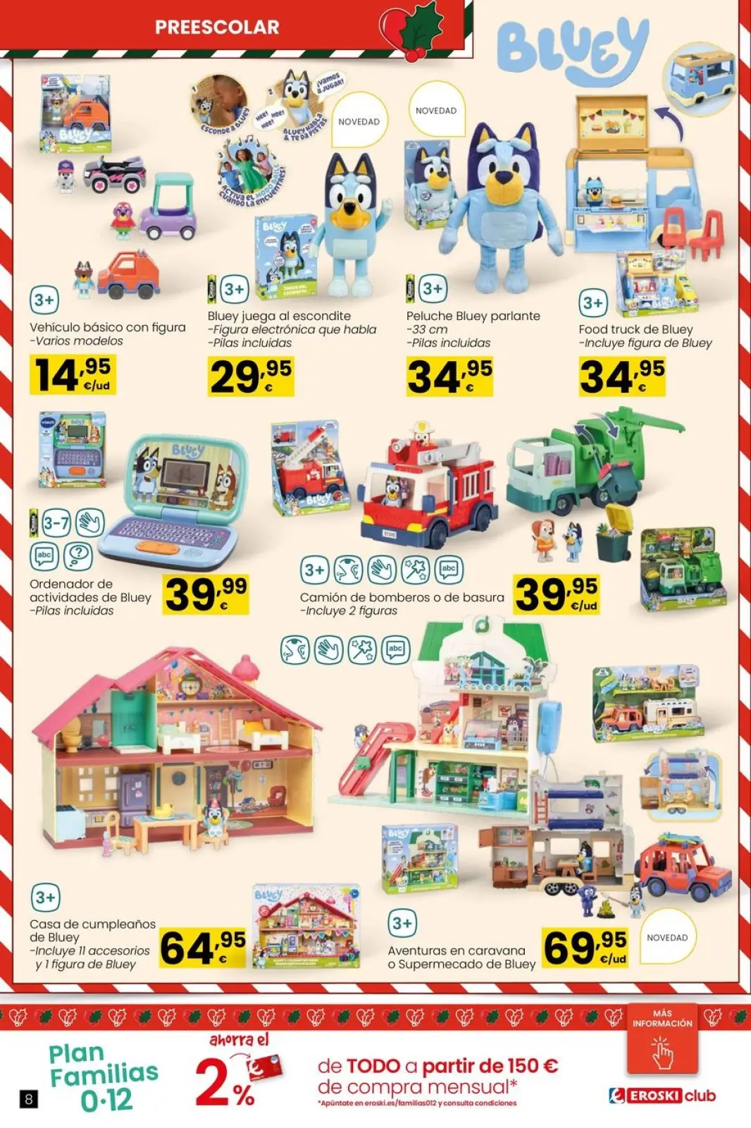 Page 8 dans Offres de jeux de Noël chez Eroski Espagne