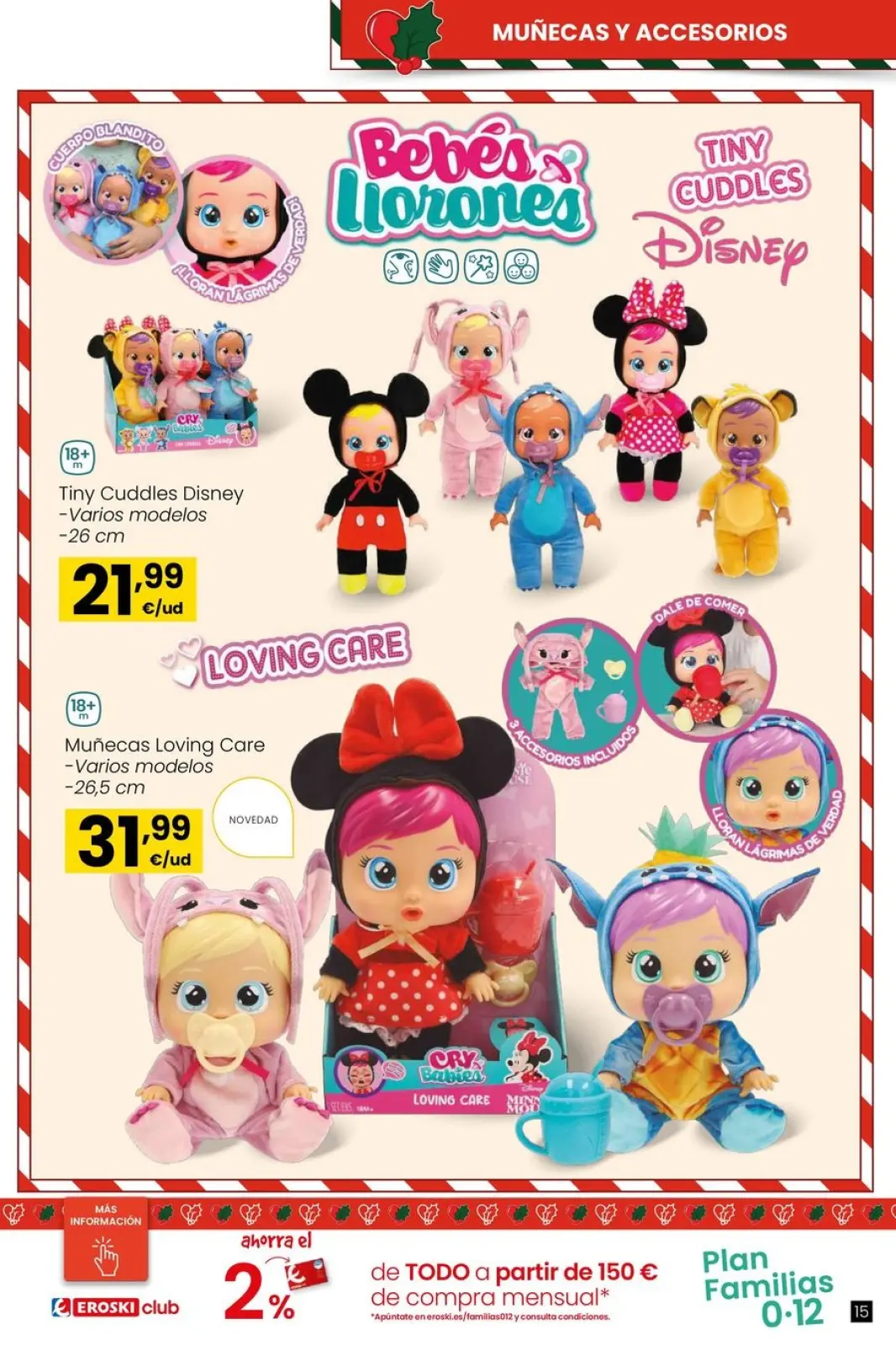 Page 15 dans Offres de jeux de Noël chez Eroski Espagne