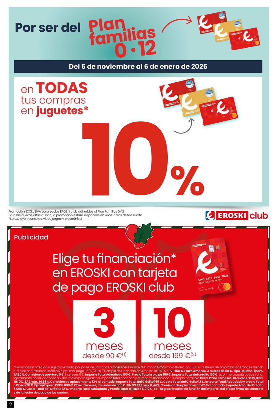 Ofertas de Eroski España de 6 noviembre a 6 enero 2026 Ofertas de Juguetes de Navidad