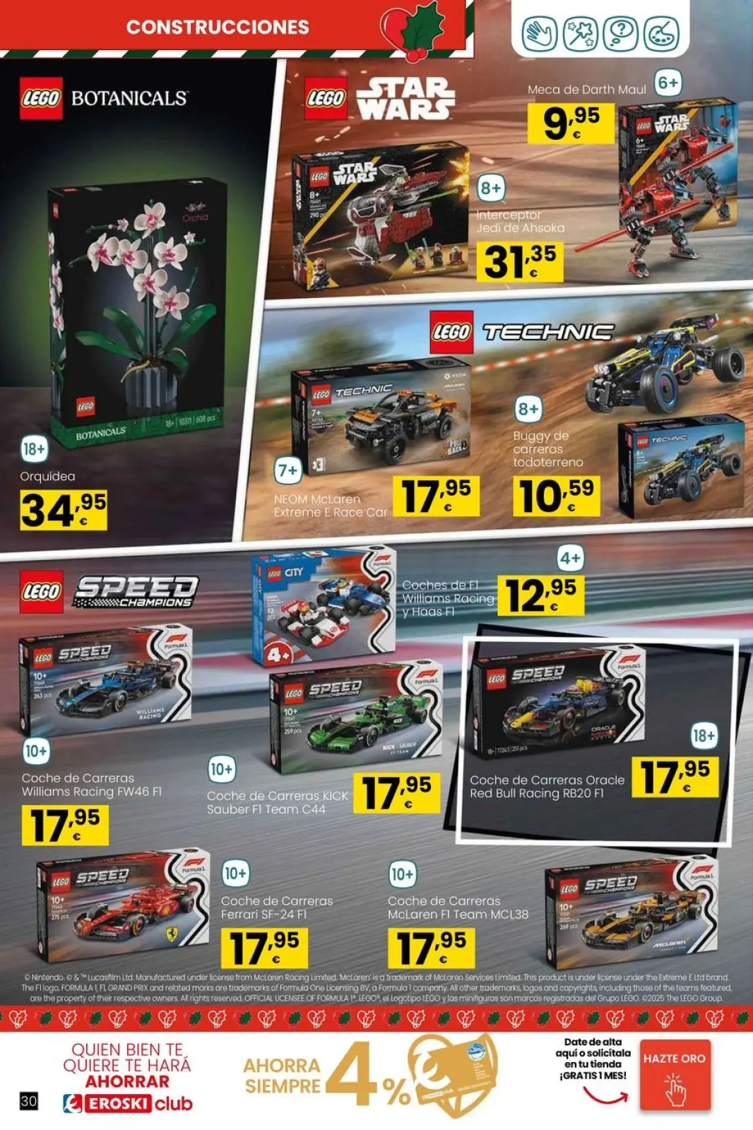 Page 30 dans Offres de jeux de Noël chez Eroski Espagne