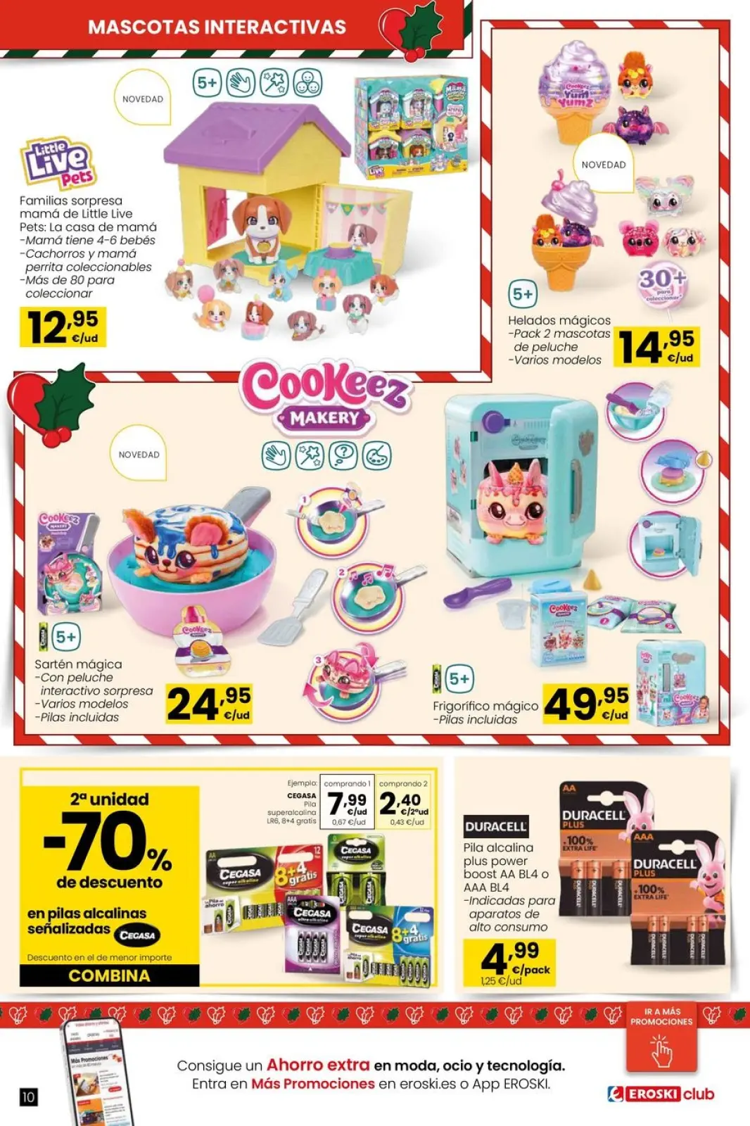 Page 10 dans Offres de jeux de Noël chez Eroski Espagne