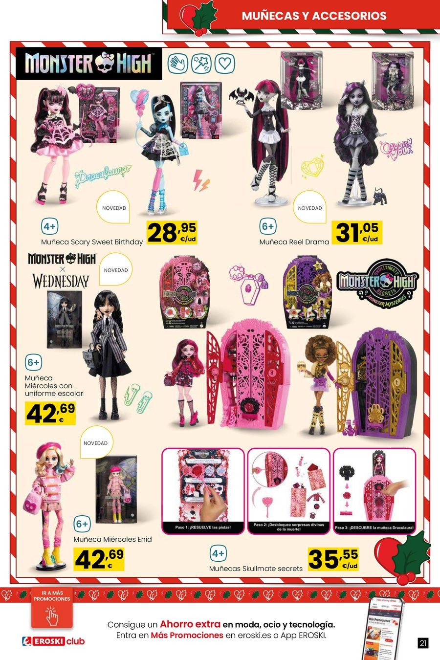 Ofertas de Eroski España de 6 noviembre a 6 enero 2026 Ofertas de Juguetes de Navidad