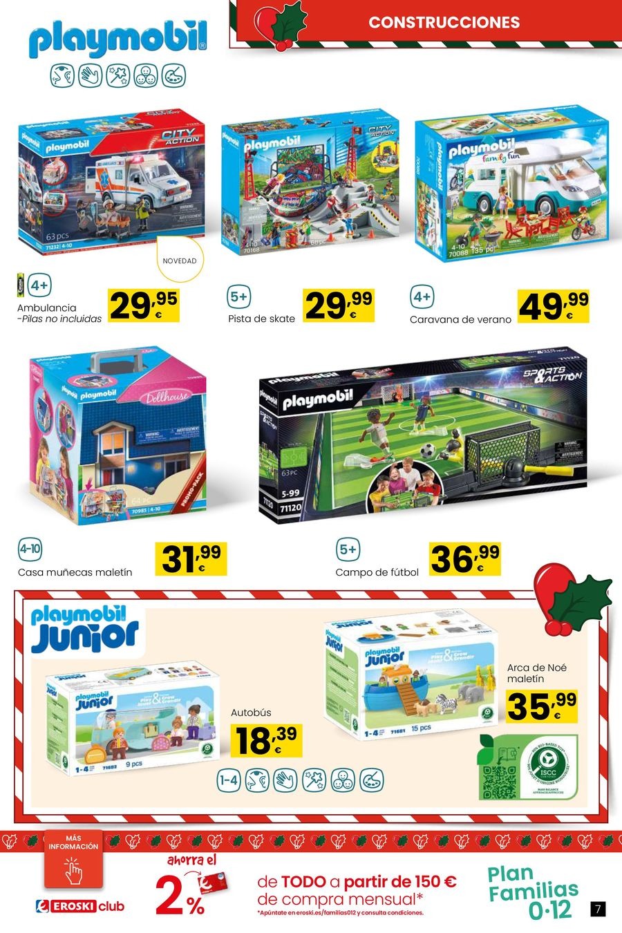 Ofertas de Eroski España de 6 noviembre a 6 enero 2026 Ofertas de Juguetes de Navidad