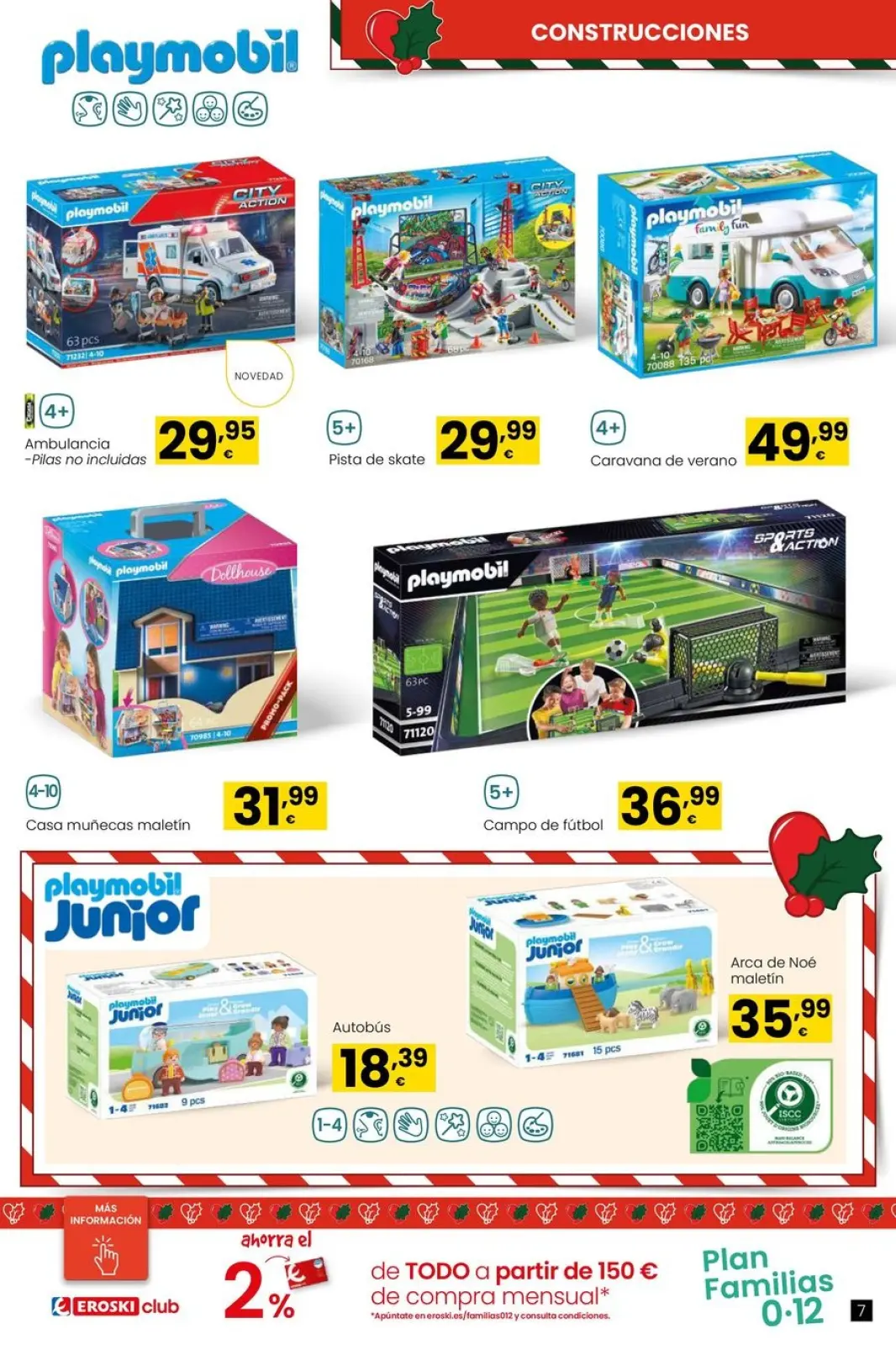 Page 7 dans Offres de jeux de Noël chez Eroski Espagne