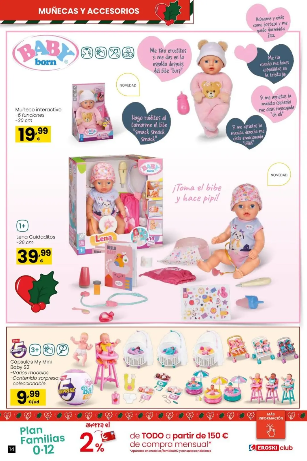 Page 14 dans Offres de jeux de Noël chez Eroski Espagne