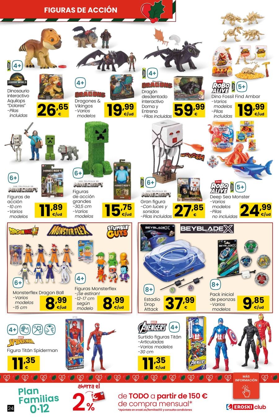 Ofertas de Eroski España de 6 noviembre a 6 enero 2026 Ofertas de Juguetes de Navidad