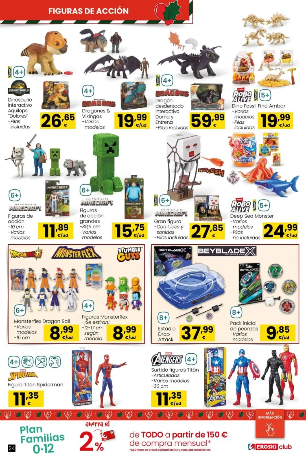 Page 24 dans Offres de jeux de Noël chez Eroski Espagne