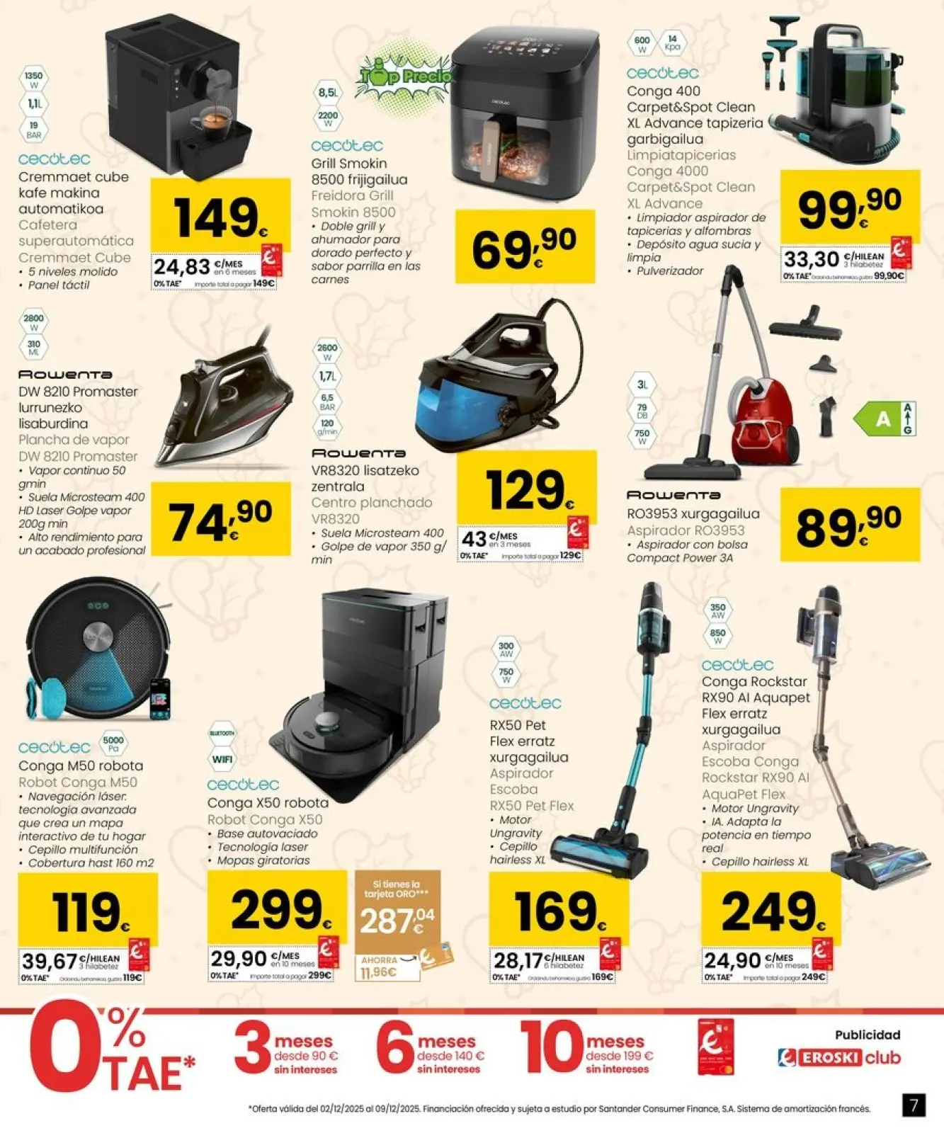 Page 7 dans Offres électroniques chez Eroski Espagne