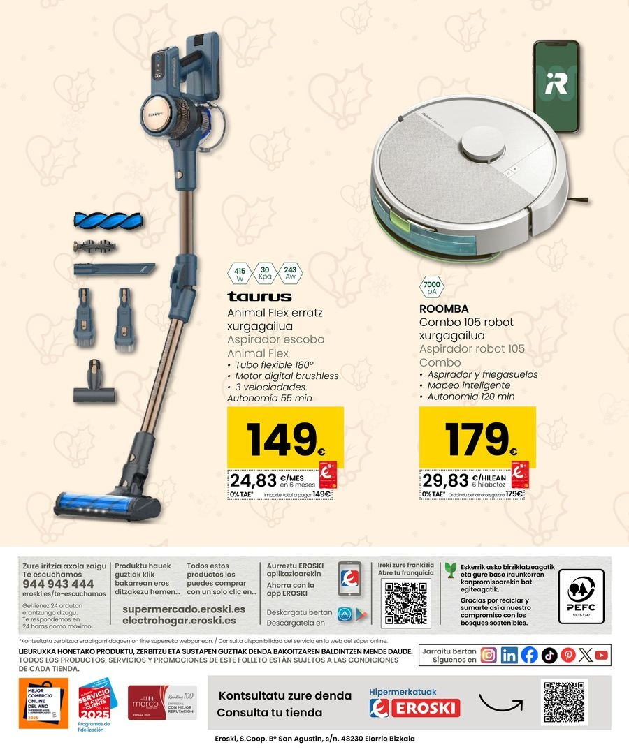 Ofertas de Eroski España de 2 diciembre a 9 enero 2026 Ofertas de electrónica