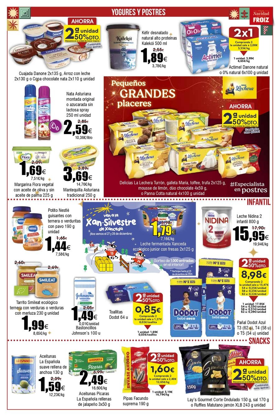 Offres Froiz Espagne de 11 à 17 décembre 2025 Brochure d'offres : La qualité... au meilleur prix !