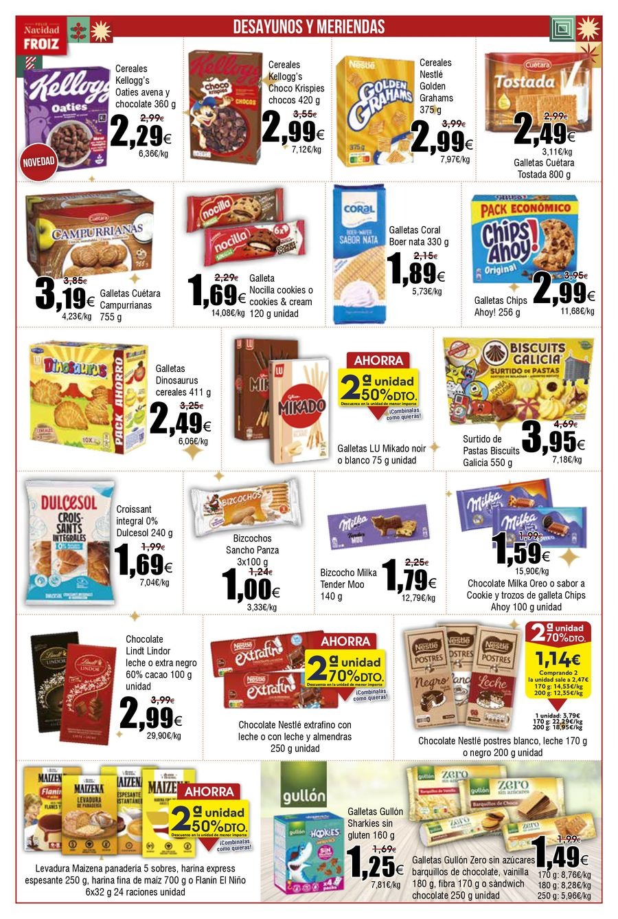 Offres Froiz Espagne de 11 à 17 décembre 2025 Brochure d'offres : La qualité... au meilleur prix !