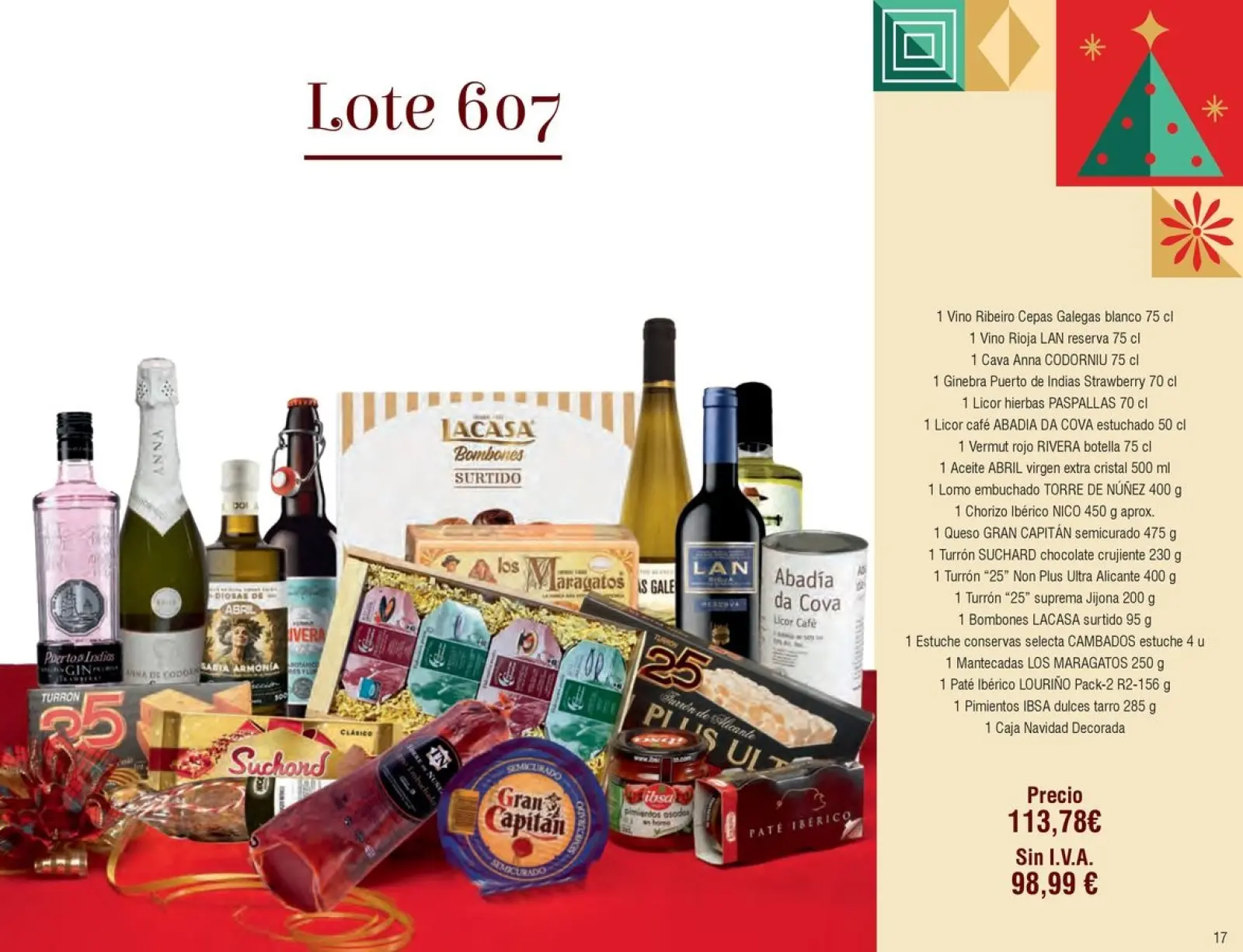 Page 17 dans offres de Noël chez Froiz Espagne