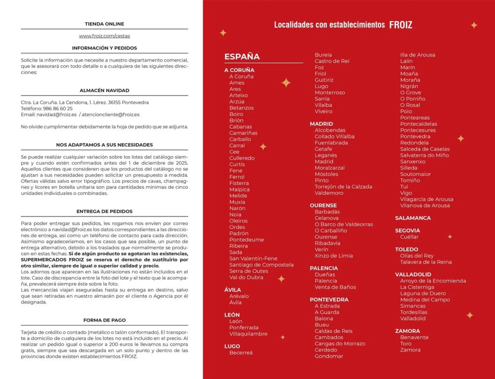 Page 53 dans offres de Noël chez Froiz Espagne