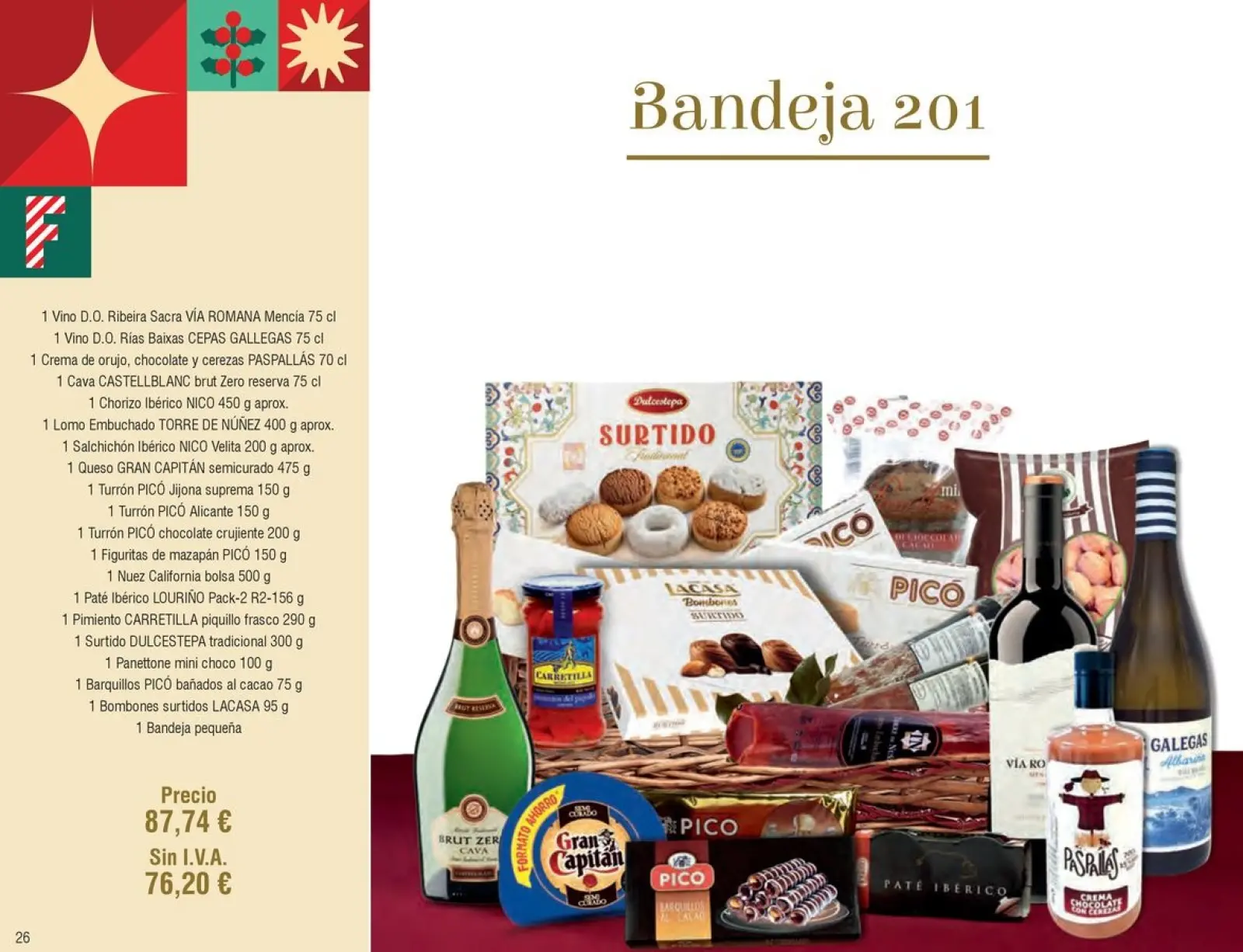 Page 26 dans offres de Noël chez Froiz Espagne