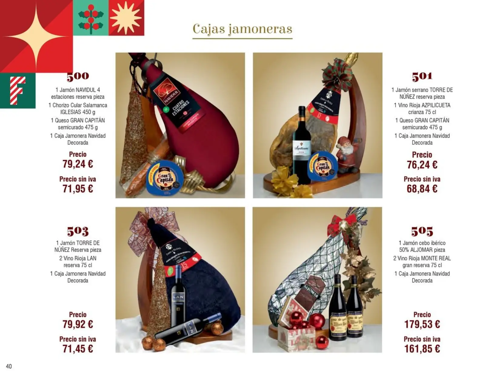 Page 38 dans offres de Noël chez Froiz Espagne