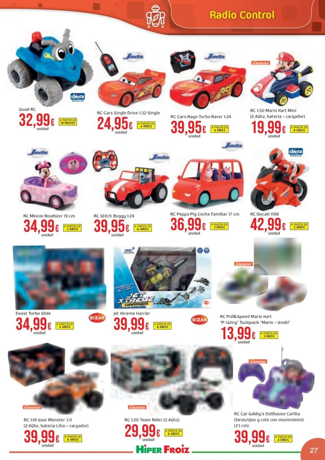 Page 27 dans Offres du catalogue de JUGUETES chez Froiz Espagne