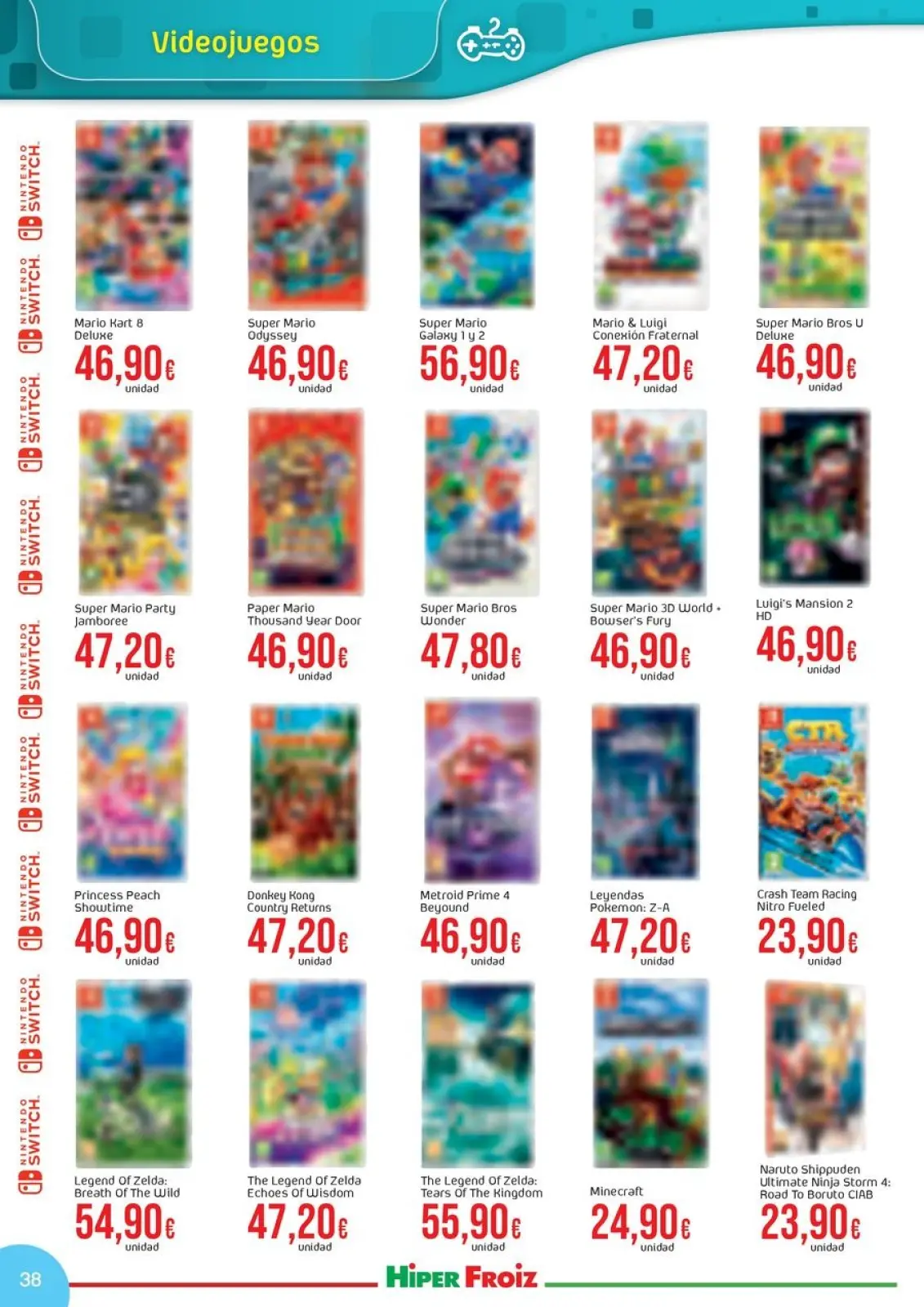 Page 38 dans Offres du catalogue de JUGUETES chez Froiz Espagne