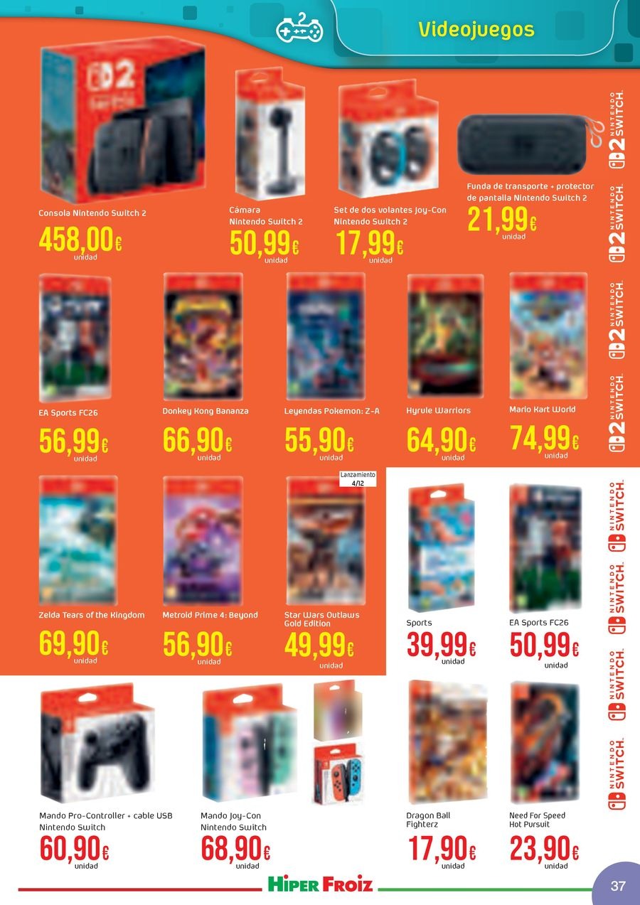 Ofertas de Froiz España de 22 noviembre a 5 enero 2026 Ofertas del folleto de juguetes