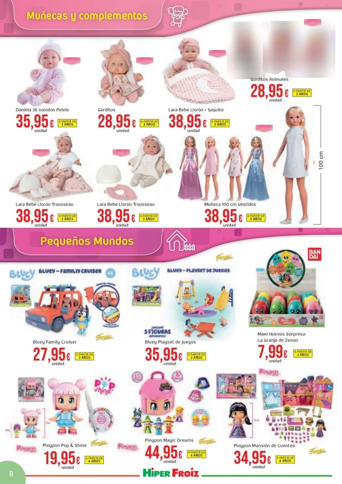 Page 8 dans Offres du catalogue de JUGUETES chez Froiz Espagne