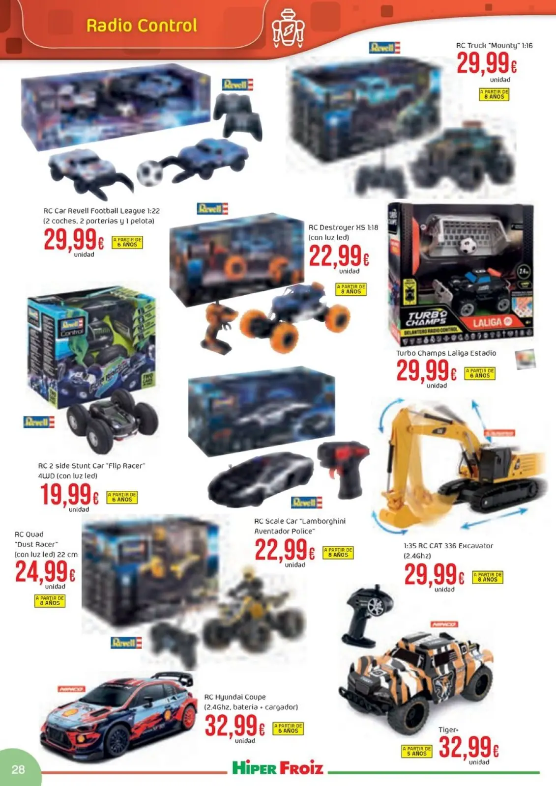 Page 28 dans Offres du catalogue de JUGUETES chez Froiz Espagne