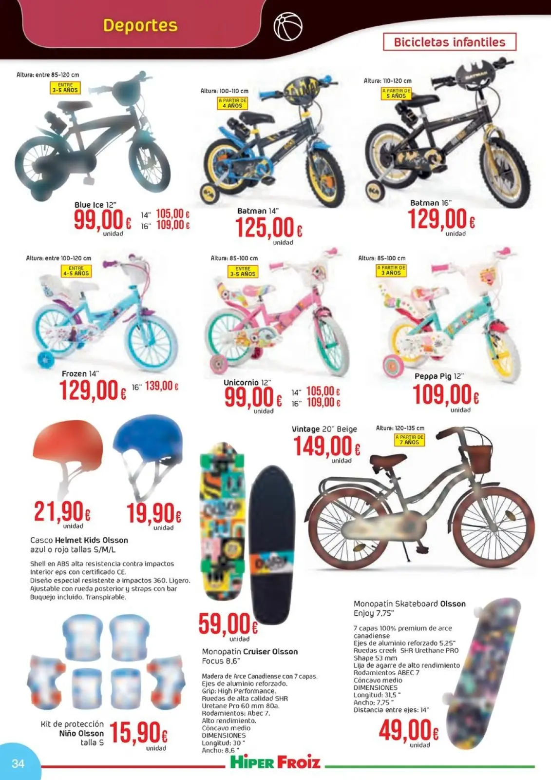 Page 34 dans Offres du catalogue de JUGUETES chez Froiz Espagne