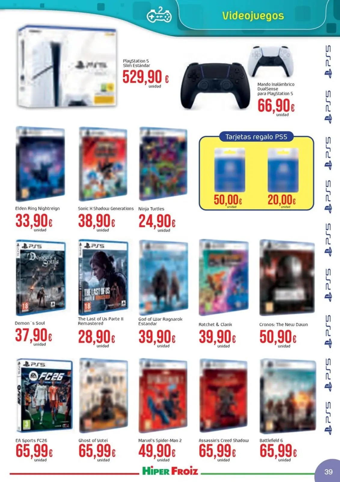 Page 39 dans Offres du catalogue de JUGUETES chez Froiz Espagne