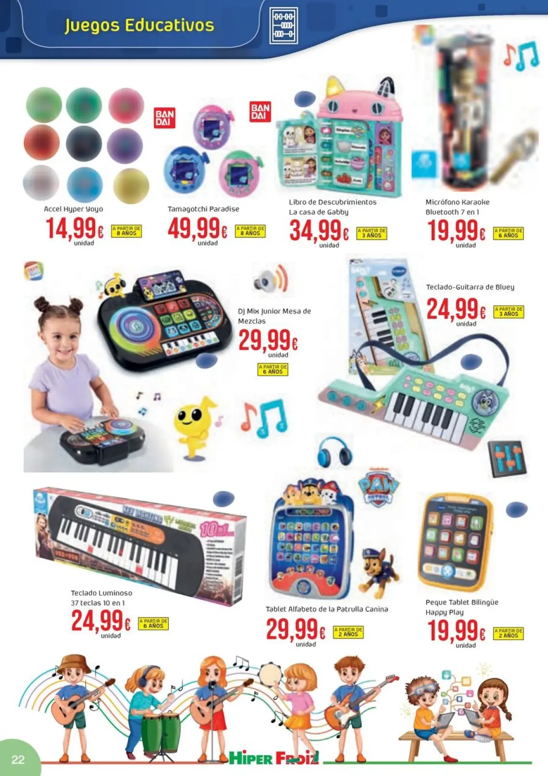 Page 22 dans Offres du catalogue de JUGUETES chez Froiz Espagne