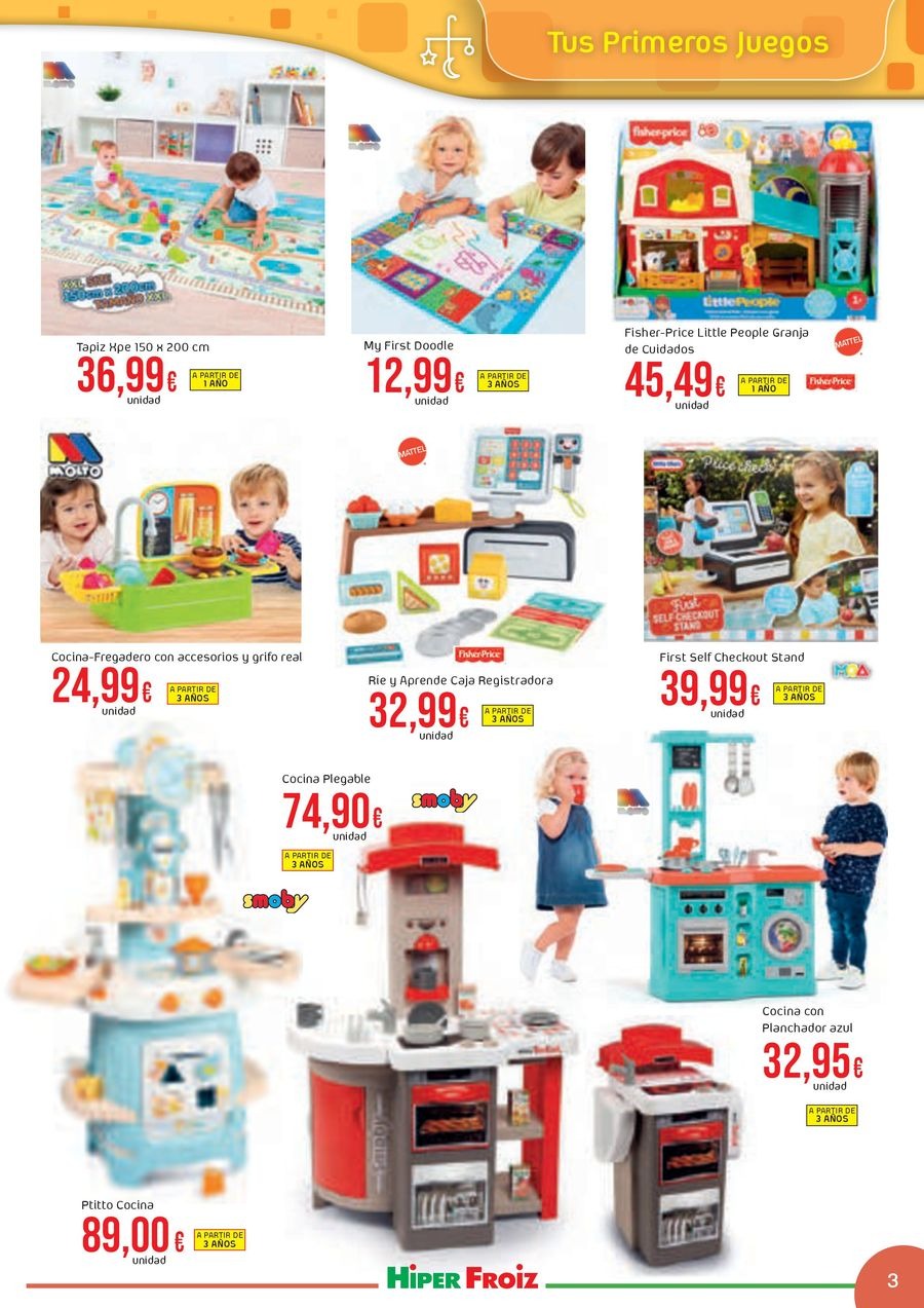 Ofertas de Froiz España de 22 noviembre a 5 enero 2026 Ofertas del folleto de juguetes