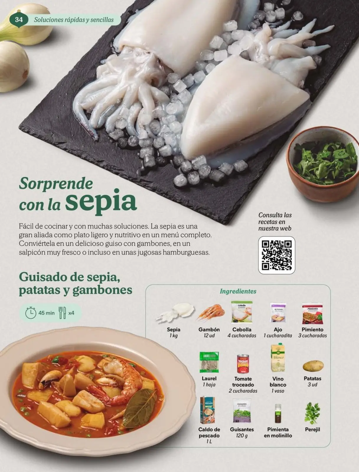 Page 34 dans Brochure de réductions chez Mercadona Espagne