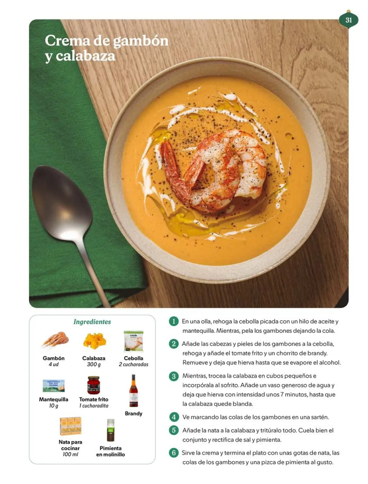 Page 31 dans Brochure de réductions chez Mercadona Espagne