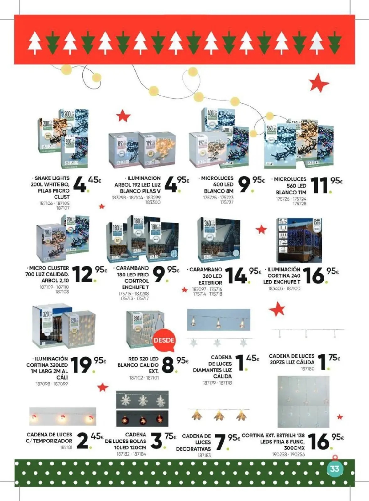 Page 33 dans Brochure de réductions chez Supermarché Family Cash Espagne