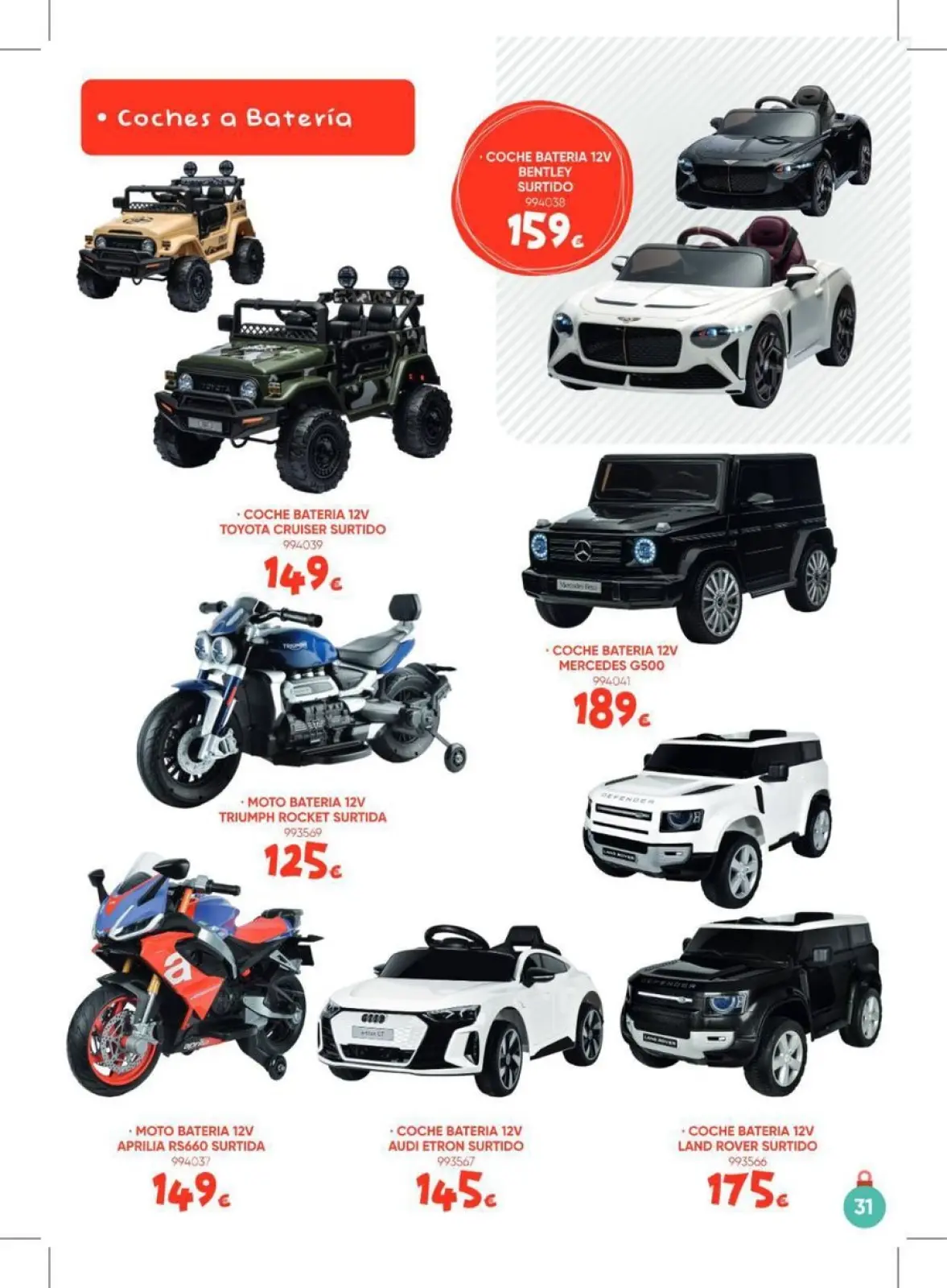 Page 31 dans Brochure de réductions chez Supermarché Family Cash Espagne