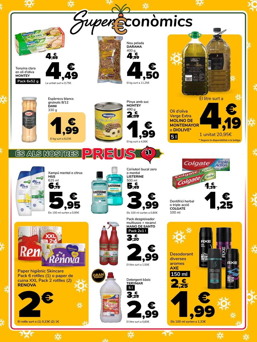 Ofertas de Supeco España de 2 a 17 diciembre 2025 Ofertas super económico