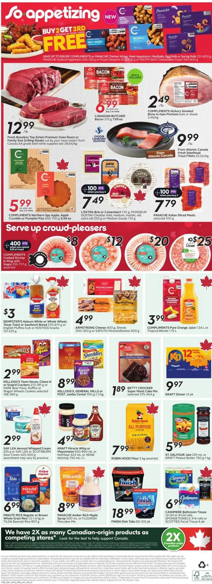 Sobeys Canada Offers from 11 to 17 December 2025 Weekly ad