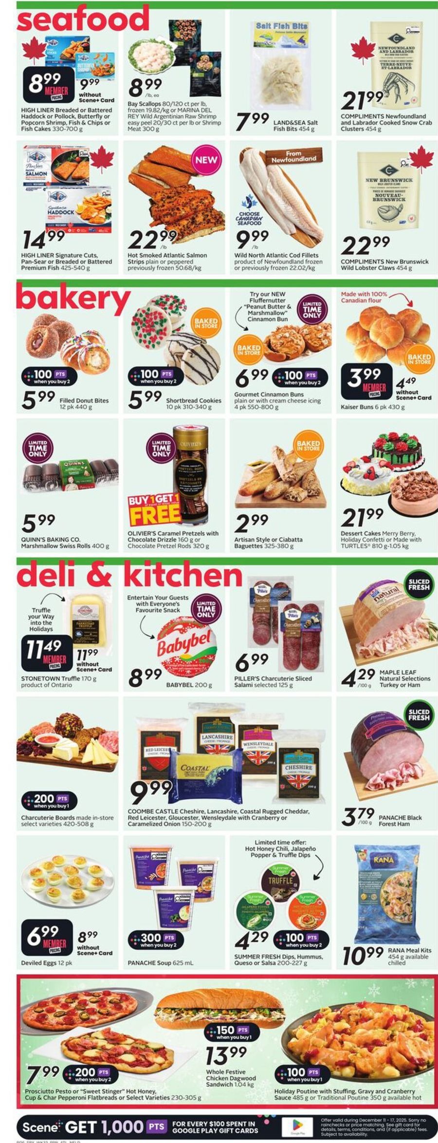Sobeys Canada Offers from 11 to 17 December 2025 Weekly ad