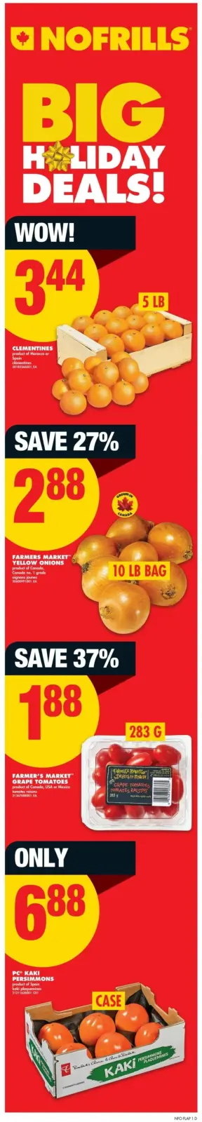 No Frills Canada Offers from 10 to 24 December 2025 Deals Hunters Offers - Page 1