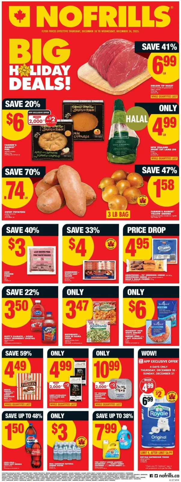 Page 1 in Weekly ad at No Frills Canada