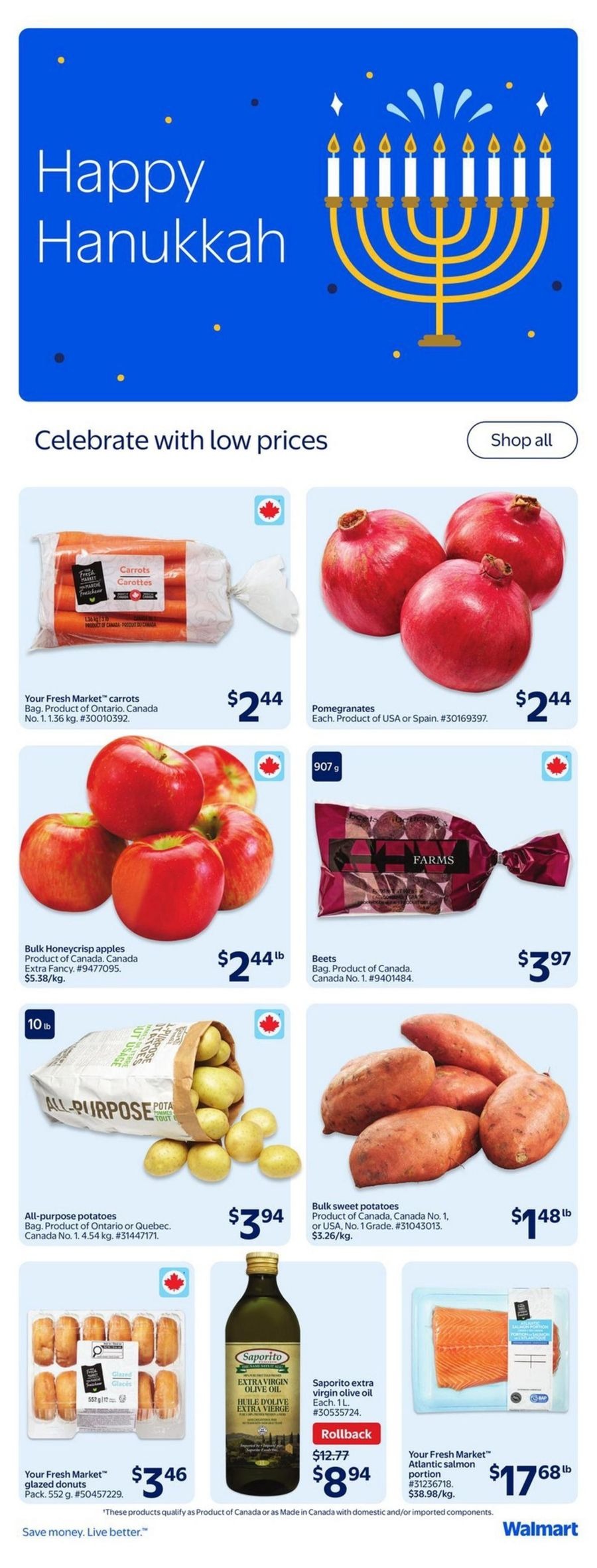 Ofertas de Walmart Estados Unidos de 11 a 17 diciembre 2025 ofertas semanales