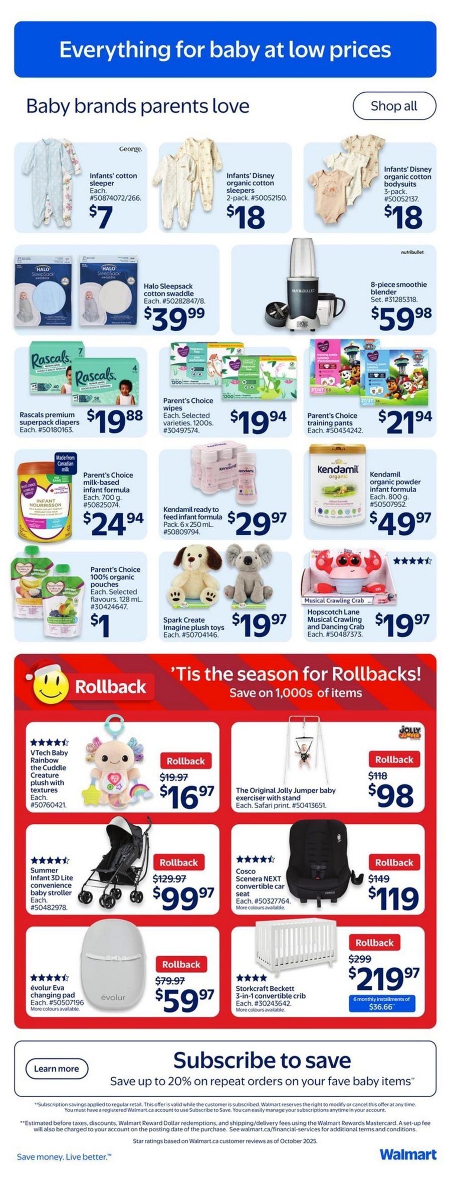 Ofertas de Walmart Estados Unidos de 11 a 17 diciembre 2025 ofertas semanales