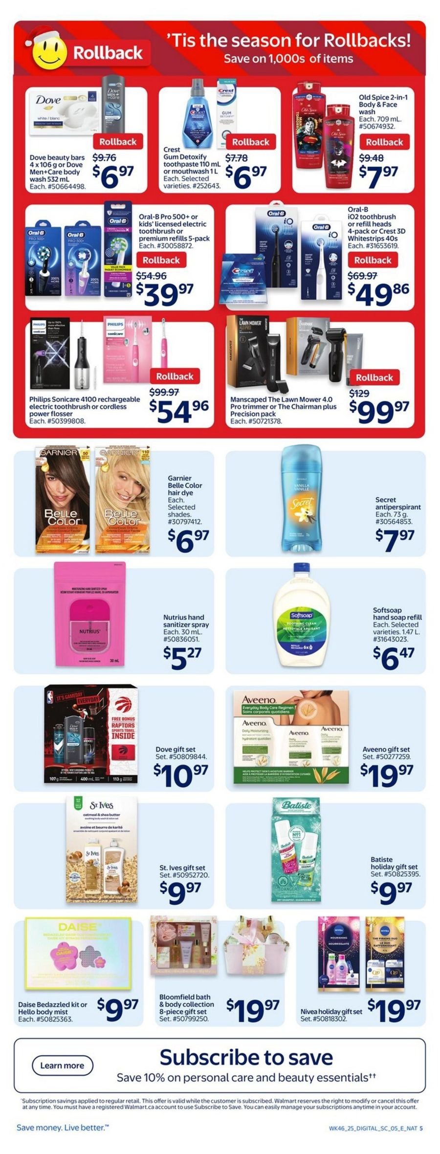 Ofertas de Walmart Estados Unidos de 11 a 17 diciembre 2025 ofertas semanales