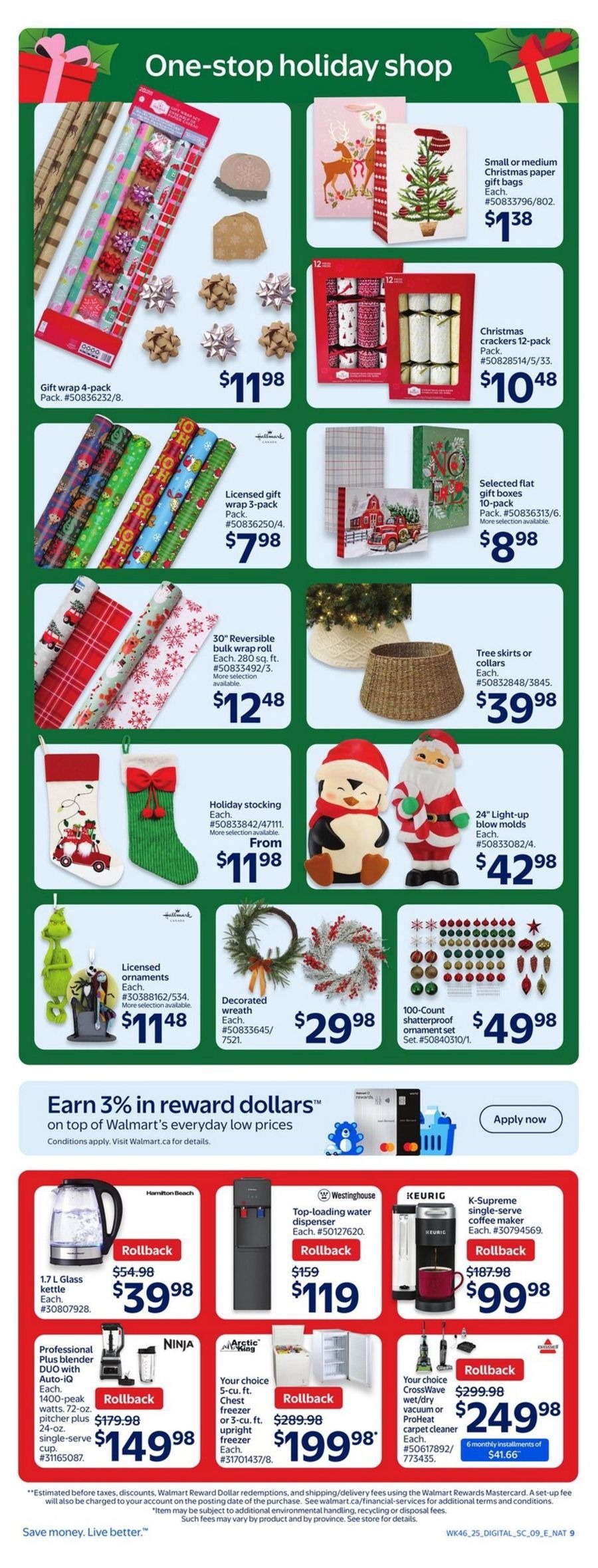Ofertas de Walmart Estados Unidos de 11 a 17 diciembre 2025 ofertas semanales