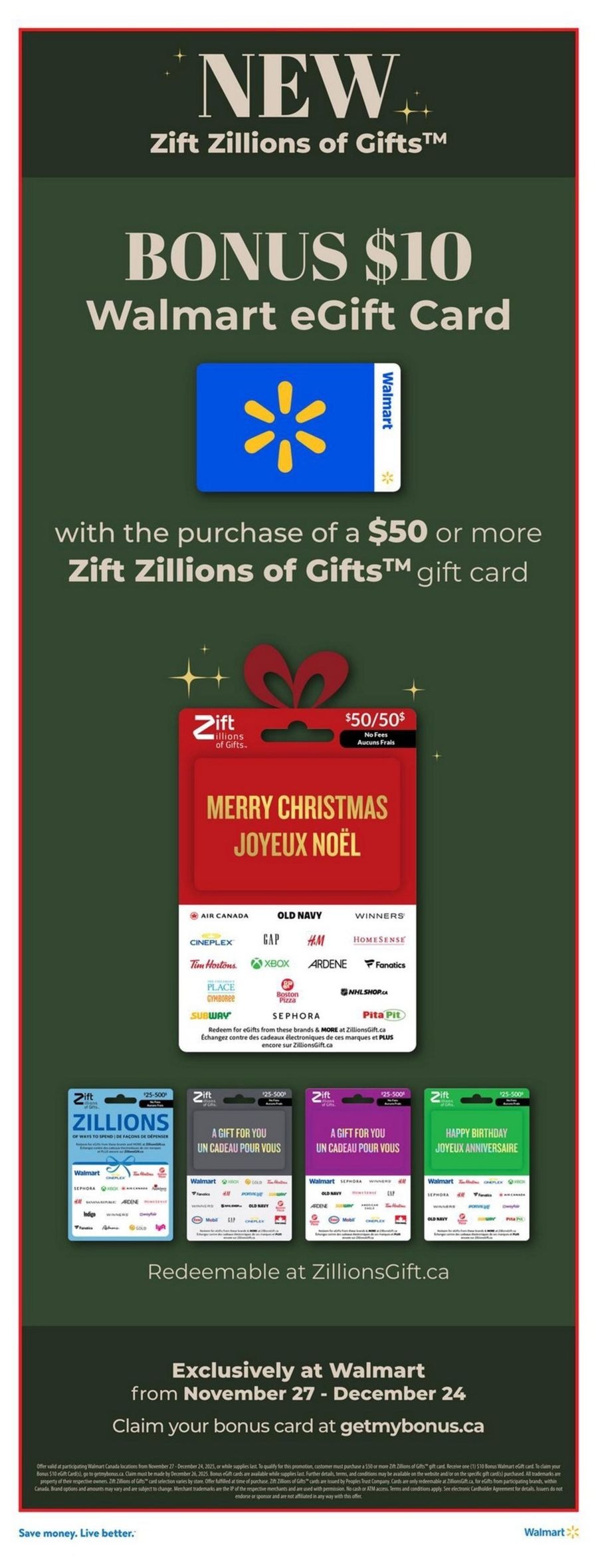 Ofertas de Walmart Estados Unidos de 11 a 17 diciembre 2025 ofertas semanales