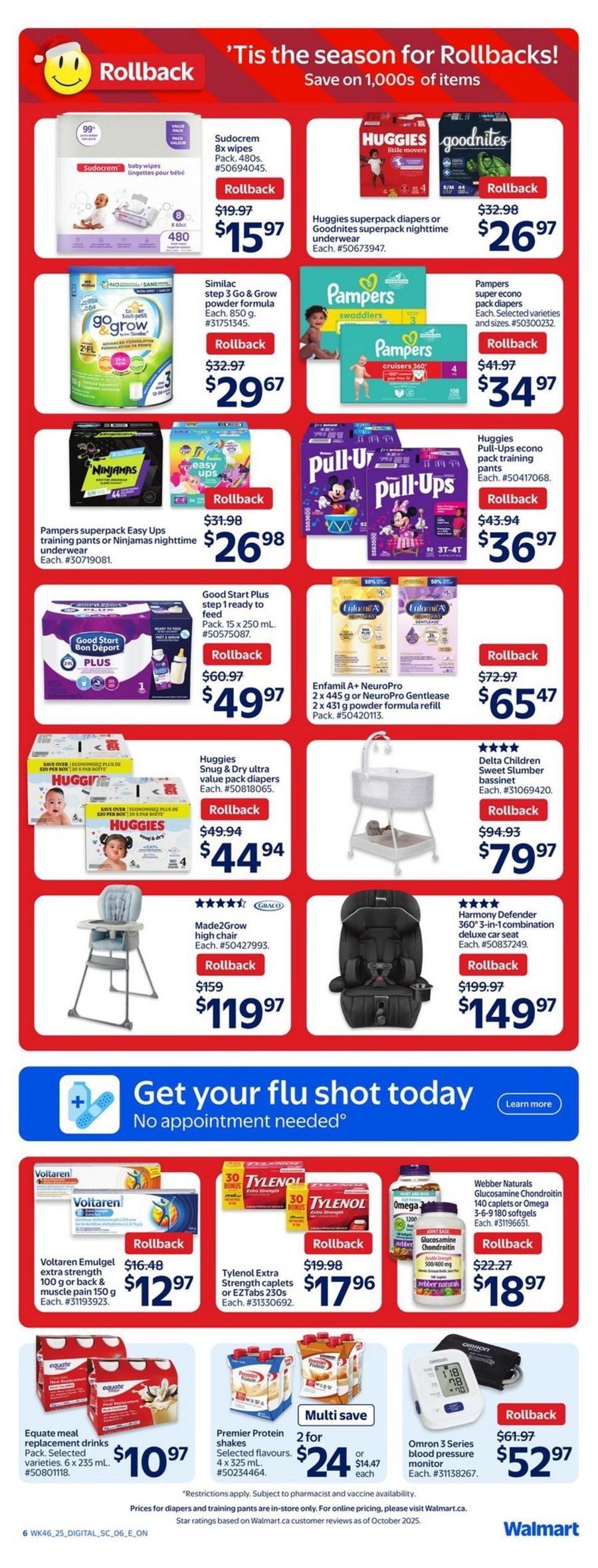 Ofertas de Walmart Estados Unidos de 11 a 17 diciembre 2025 ofertas semanales