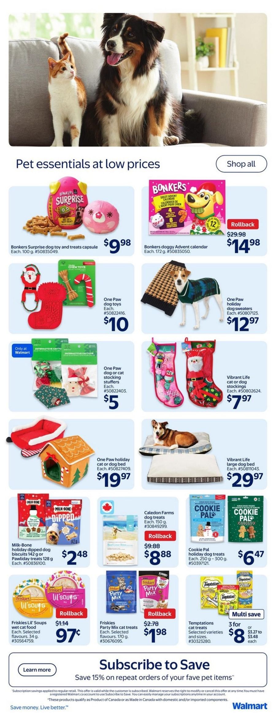 Ofertas de Walmart Estados Unidos de 11 a 17 diciembre 2025 ofertas semanales