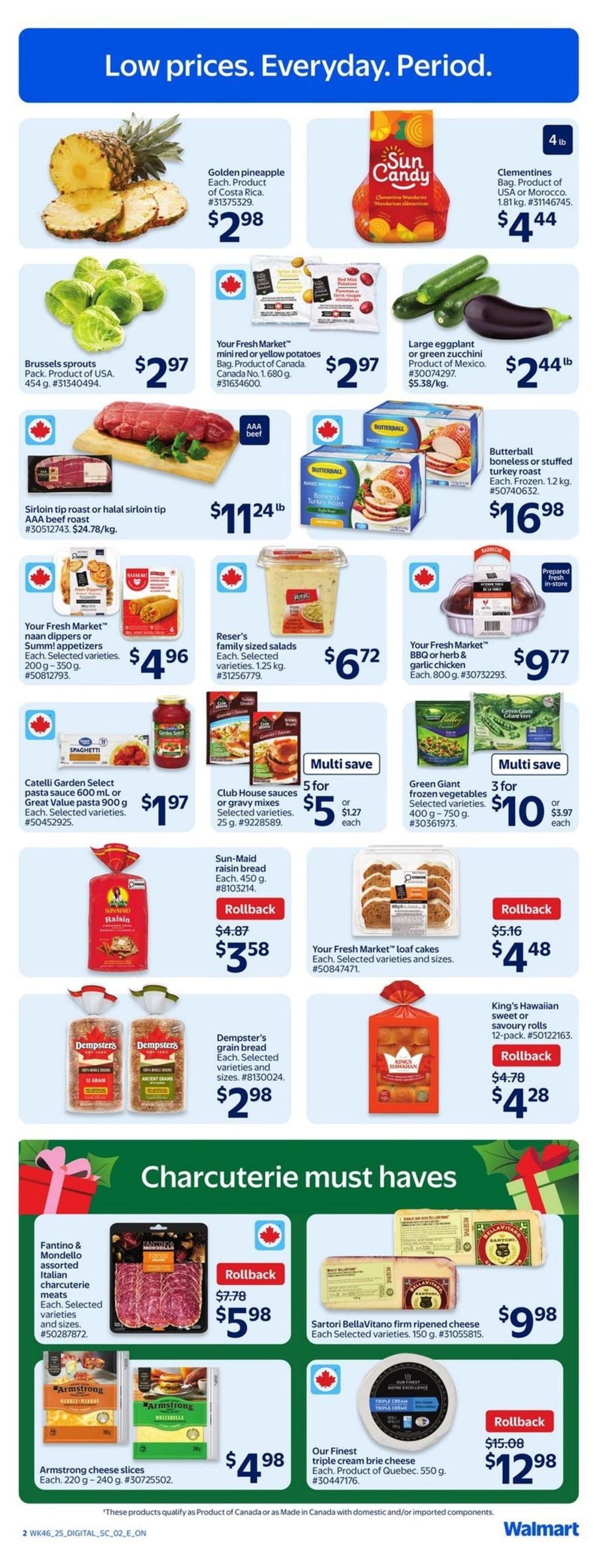 Ofertas de Walmart Estados Unidos de 11 a 17 diciembre 2025 ofertas semanales