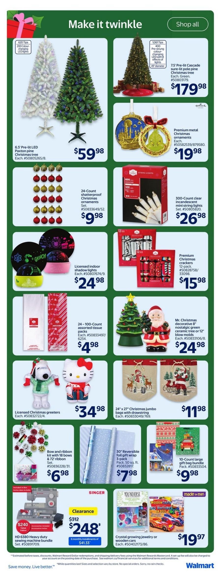 Ofertas de Walmart Estados Unidos de 11 a 17 diciembre 2025 ofertas semanales