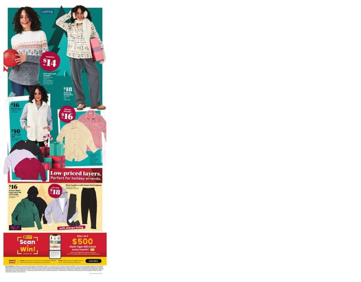 Giant Tiger Canada Offers from 10 to 16 December 2025 Low Price - Page 30