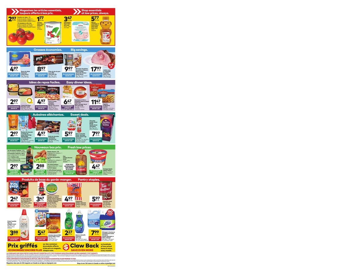 Offres Giant Tiger Canada de 10 à 16 décembre 2025 Prix ​​plus bas