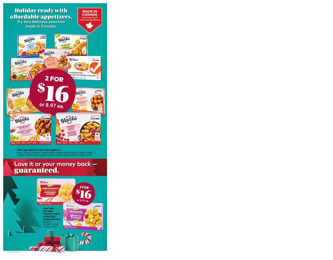 Offres Giant Tiger Canada de 10 à 16 décembre 2025 Prix ​​plus bas