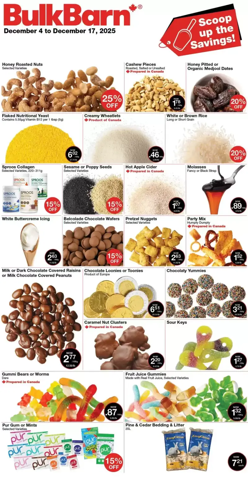 Page 1 dans Offre hebdomadaire chez Bulk Barn Canada